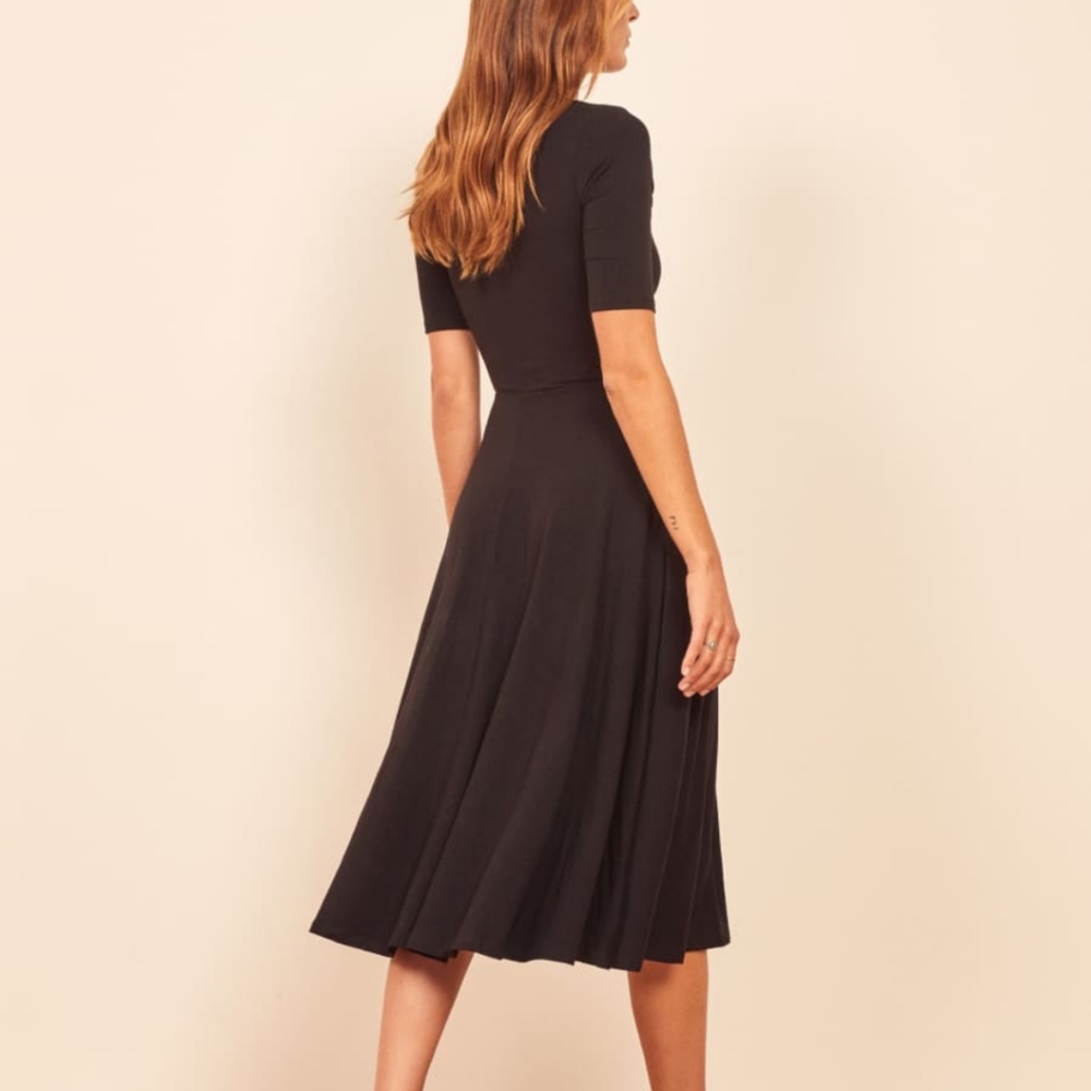 Reformation Lilian Midi Dress Small - Picture 3 of 9